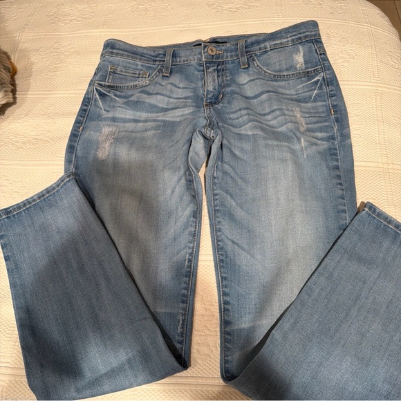 Flying Monkey Denim - Flying Monkey Light Blue Straight Leg Jeans